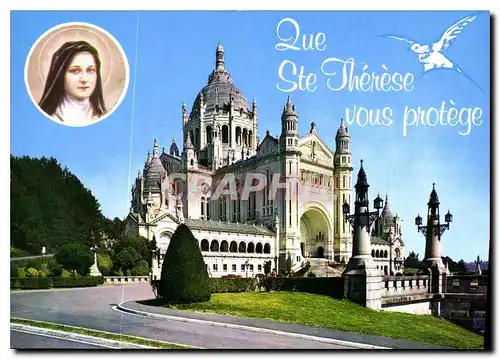 Cartes postales moderne Lisieux Calvados La Basilique Sainte Therese