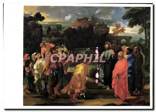 Cartes postales moderne Sebastian Bourdon 1616 1671 Le Christ et le Centurion