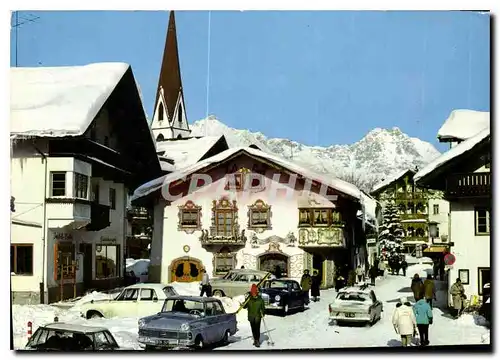 Moderne Karte Seefeld in Tirol 1200 m