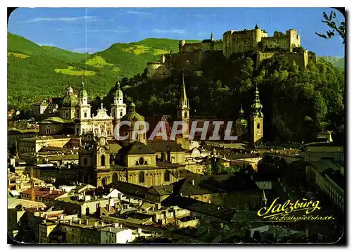 Moderne Karte Salzburg die Bischofsstadt