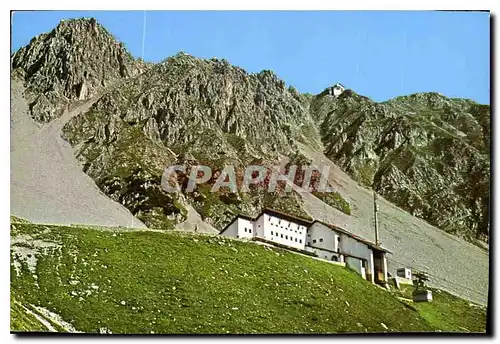 Moderne Karte Innsbruck Tirol Nordkettenbahn Seegrube mit Hafelekar