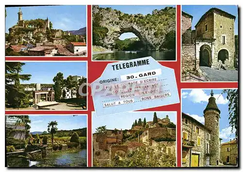 Cartes postales moderne Le Gard touristique