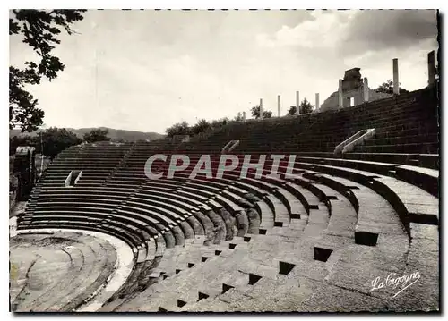 Moderne Karte Vaison La Romaine Le Theatre antique Les gradins