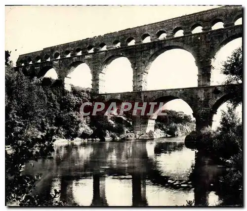 Cartes postales moderne Le Pont du Gard Aquedec Romain