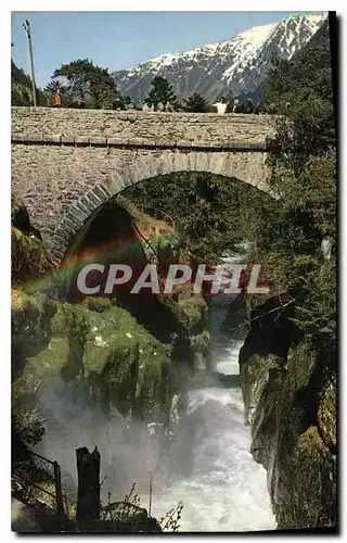 Cartes postales moderne Environs de Cauterets Le Pont d'Espagne