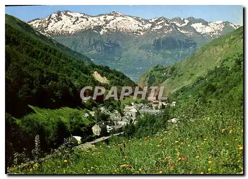 Cartes postales moderne Collection d'Art Pyreneen Barges Hautes Pyrenees Vue generale et Pic d'Ardiden