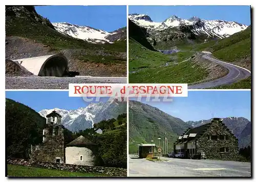 Moderne Karte Les Pyrenees Vallee d'Auree Toute d'Espagne