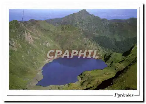 Cartes postales moderne Hautes Pyrenees Le Lac Bleu