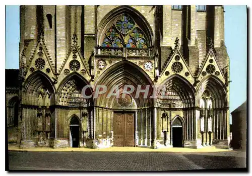 Cartes postales moderne Lisieux Portail de la Cathedrale