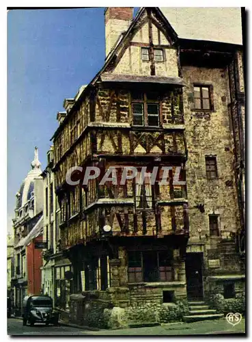 Cartes postales moderne Lisieux Calvados Maison du XV siecle rue St Martin