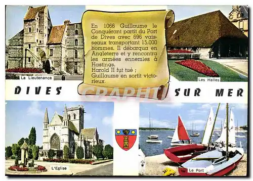 Cartes postales moderne Dives sur Mer Calvados