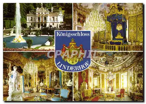 Cartes postales moderne KonigsschloB Linderhof Oberbayem