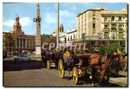 Moderne Karte Cadiz Plaza San Juan de Dios