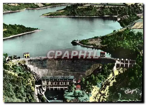 Cartes postales moderne Vallee de la Creuse Vue aerienne Barrage d'Eguzon