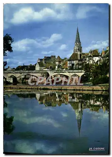 Cartes postales moderne Argenton sur Creuse Vue des bords de la Creuse