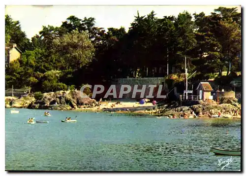 Moderne Karte Cote de Emeraude Rotheneuf Pres de Saint Malo La Plage du Havre