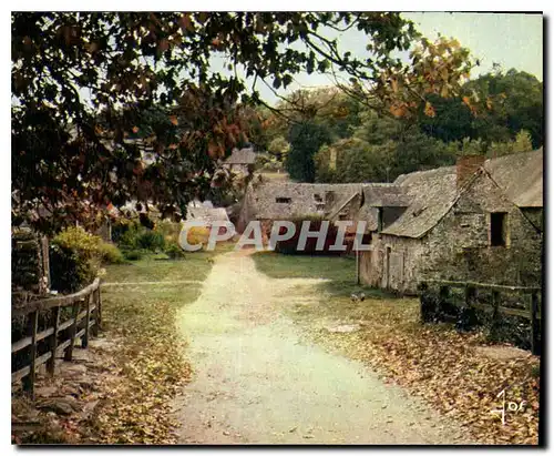 Cartes postales moderne La Bretagne en Couleurs Paimpont Les forges