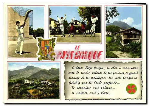 Cartes postales moderne Le Pays Basque La Partie de Pelote