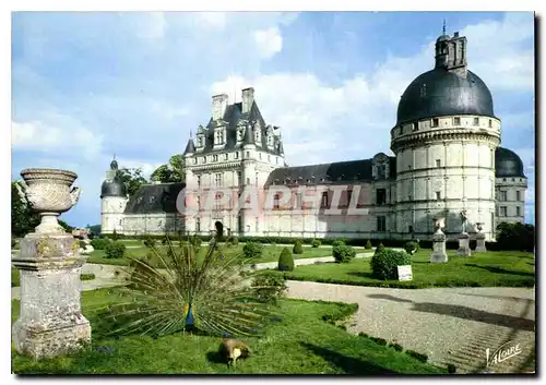 Cartes postales moderne Les Merveilles du val de Loire Valencay Indre La facade principale du chateau aves son donjon du