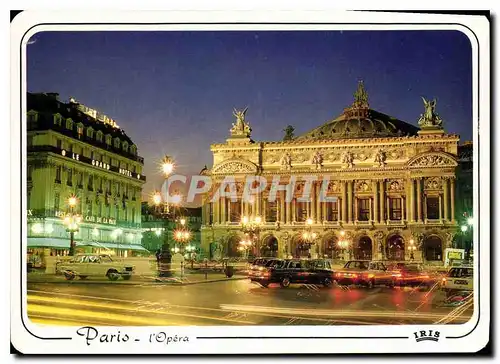 Cartes postales moderne Paris L'Opera Illuminee