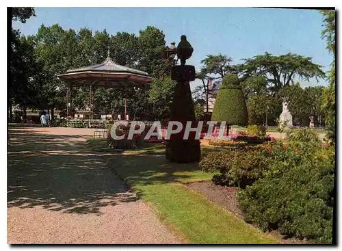 Cartes postales moderne Rennes Le jardin du Thabor