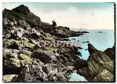 Cartes postales moderne Cancale Les Rochers de la Pointe du Grouin vus de la Mer