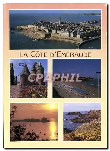 Cartes postales moderne La Cote d'Emeraude Ille et Vilaine