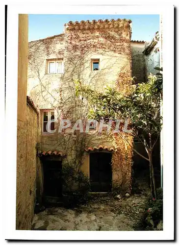 Moderne Karte La Cote d'Azur inoubliable French Riviera