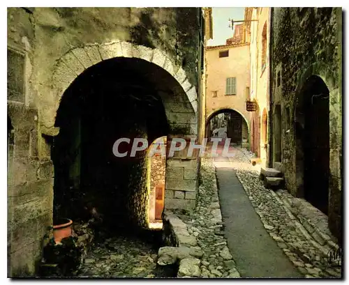 Cartes postales moderne La Cote d'Azur St Paul de Vence Rue pittoresque