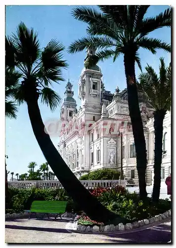 Cartes postales moderne Monte Carlo Le Casino facade sud