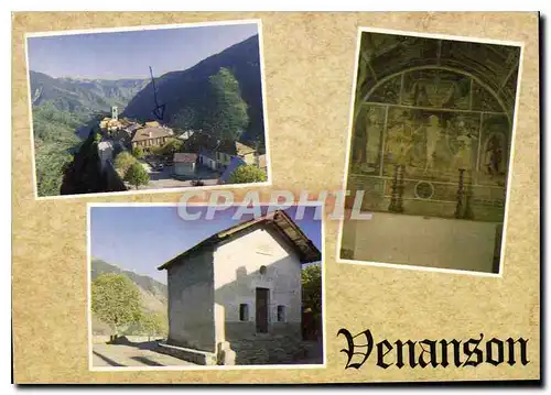 Cartes postales moderne Venanson Alpes Maritimes Hotel Restauarant Bella Vista