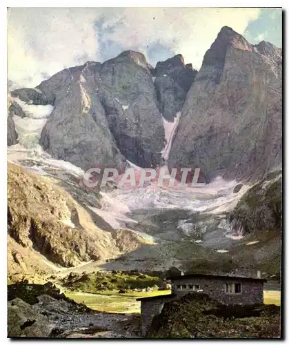 Cartes postales moderne Refuge des Grandes Oulettes de Gaube du Club Alpin Francais Glacier des Oulettes