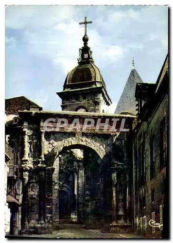 Cartes postales moderne Besancon Doubs La Porte Noire La Cathedrale St Jean