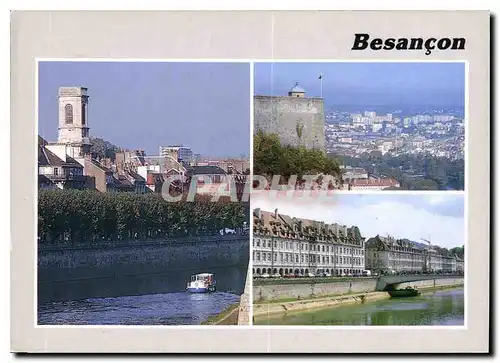 Cartes postales moderne Besancon Doubs Le Doubs de l'Eglise de l