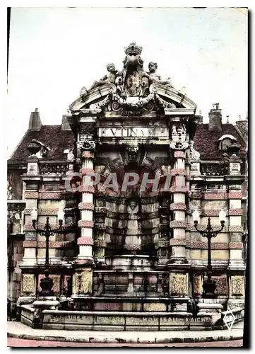 Cartes postales moderne Besancon Doubs Belle fontaine qui la  devise de la ville