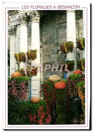 Moderne Karte Images de Franche Comte Besancon Doubs Les Floralies