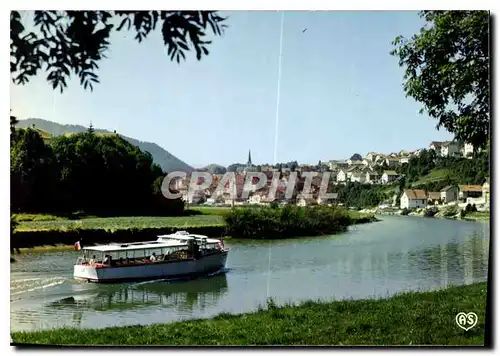 Cartes postales moderne La Franche Comte Pittoresque Le Saut du Doubs Frontiere Franco Suisse Viller le Lac