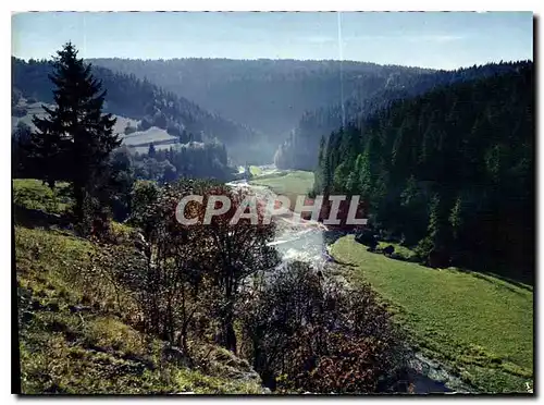 Cartes postales moderne Route de Morteau a Pontarlier Vallee de Remonot