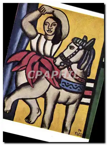 Cartes postales moderne Leger L'Ecuyere et le Cheval