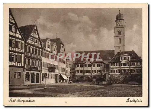 Moderne Karte Bad Mergentheim Marketplace