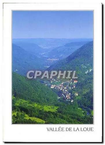 Cartes postales moderne La Vallee de la Loue Doubs