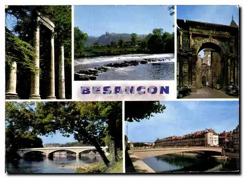 Cartes postales moderne La Franche Comte Pittoresque Besancon