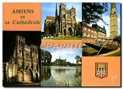 Cartes postales moderne Couleurs et Lumiere de France Amiens Somme