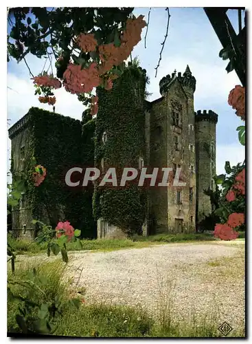 Cartes postales moderne Env de barbotan les Theatres Chateau les Thermes Chateau de Lacaze