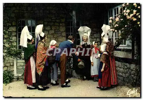 Cartes postales moderne Folklore de France La Normandie