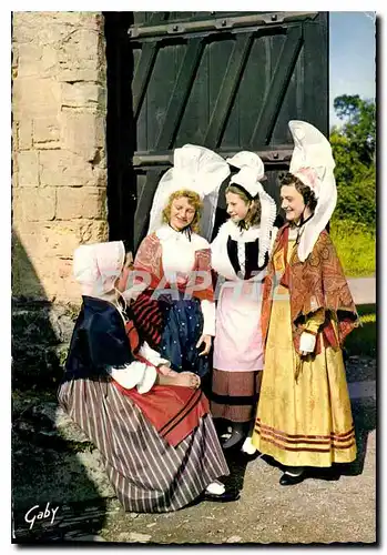 Cartes postales moderne Folklore de France La Normandie Groupe folklore de la Campagnie du Gay scavoir Bayeaux