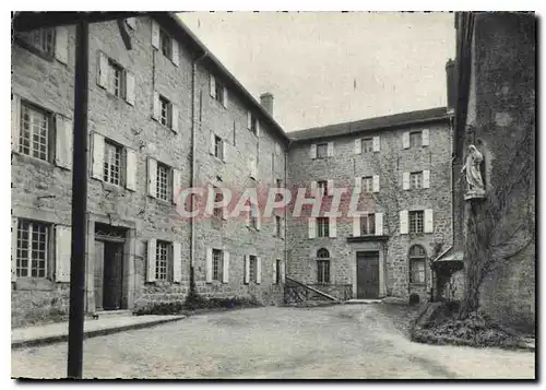 Cartes postales moderne La Louvesc Maison Saint Regis Cour Interieure