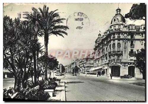 Moderne Karte Nice Entree de la Promenade des Angalais L'Hotel Ruhl