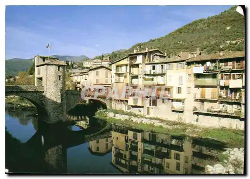 Cartes postales moderne Sospel Alpes Maritimes Le Pont Vieux et la Tour de Peage