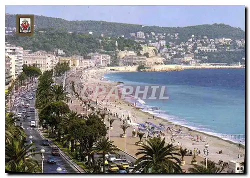 Cartes postales moderne Nice Promenade des Anglais et Quai des Etats Unis